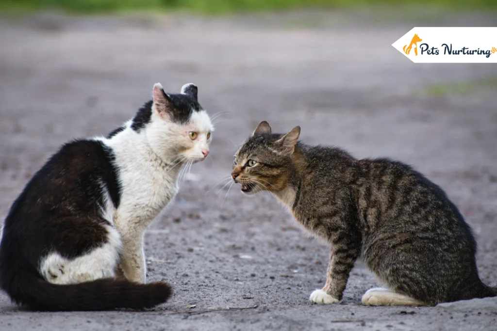 cats talking To each Other