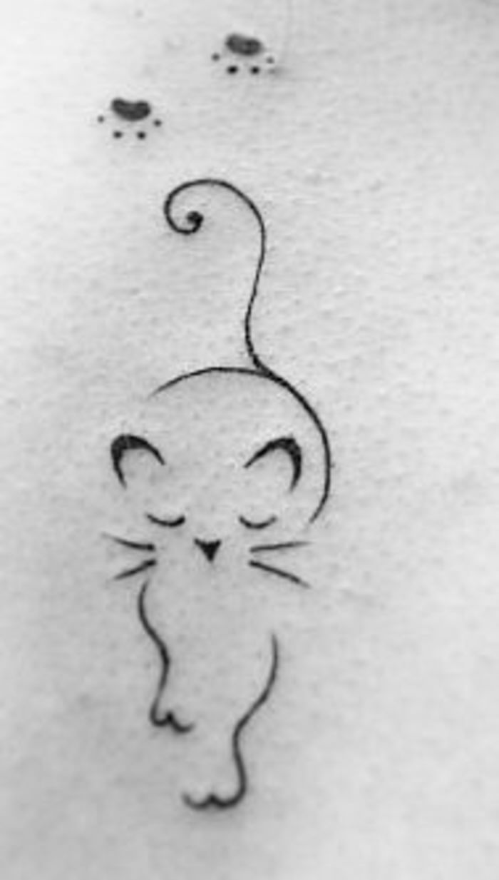 Cat Paw Print: Paw Print Tattoo
