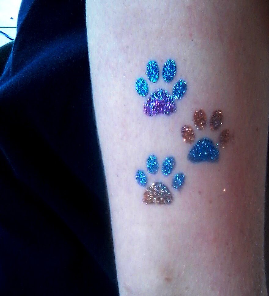 Paw print tattoo to keep your pet closer! | Pets Nurturing