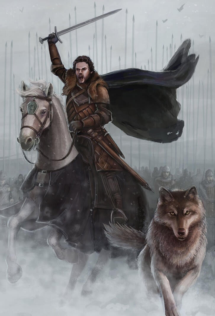 game of thrones dire wolves