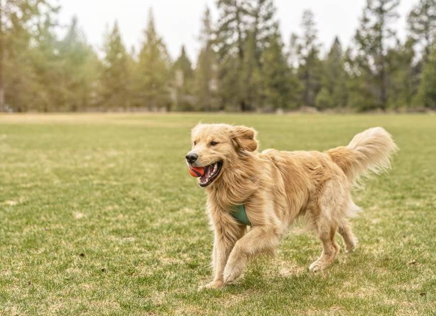 Exercise Needs of english cream golden retriever