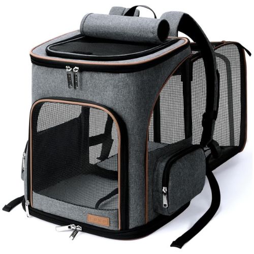 Lekereise Expandable Pet Carrier for Small Cats
